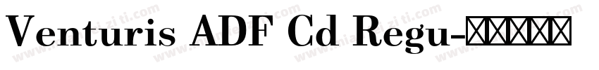 Venturis ADF Cd Regu字体转换